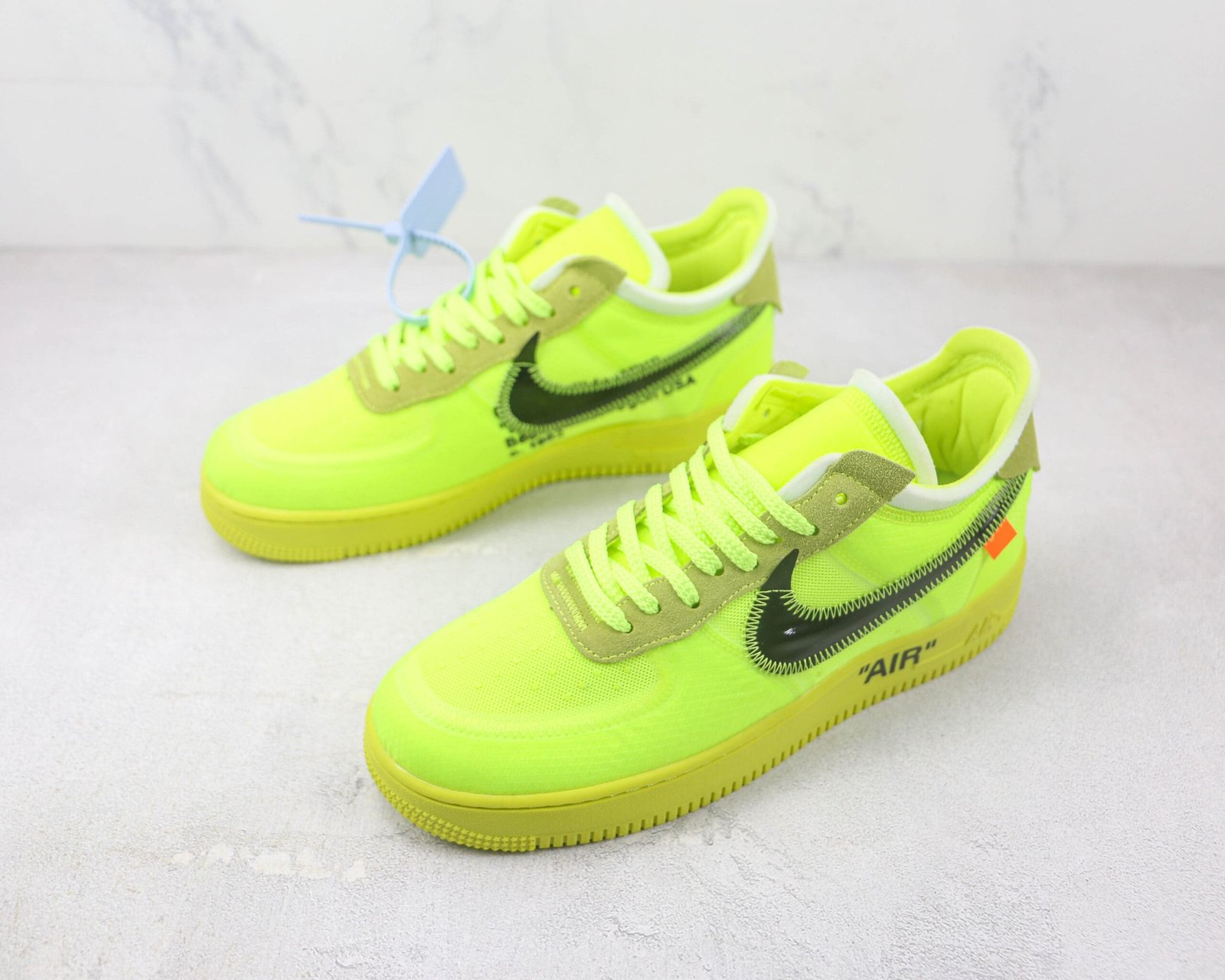 Nike Air force 1 Low Off White Volt Nike Air force 1 Low Off White Volt