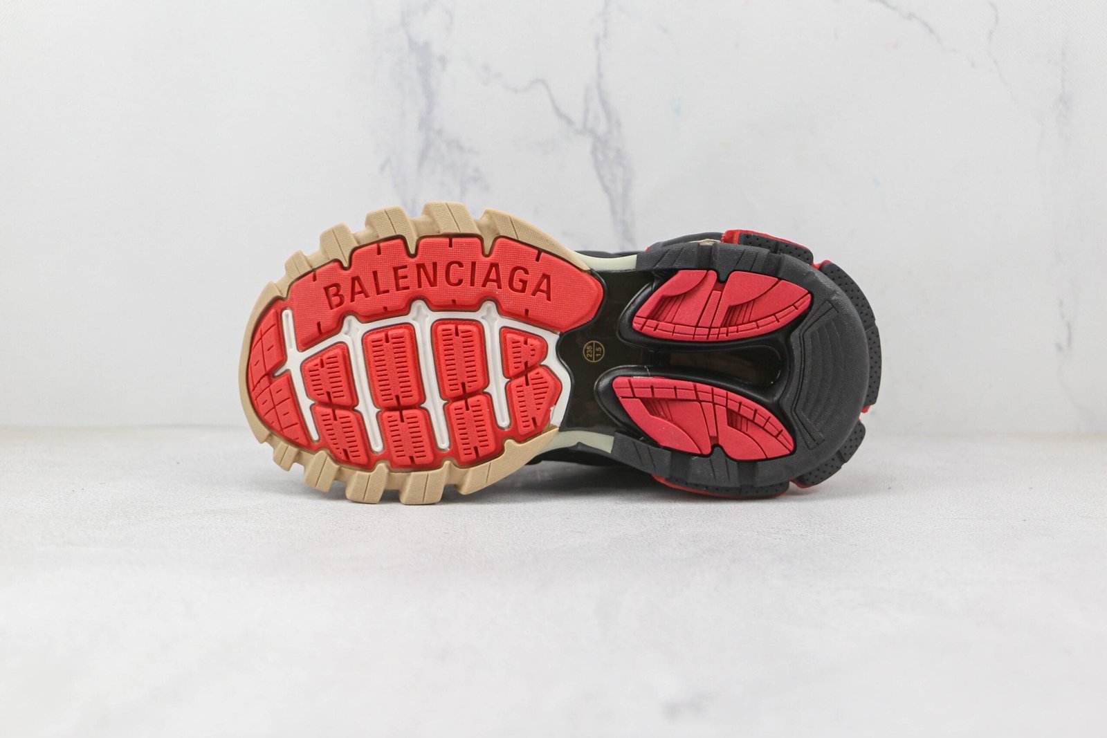 Balenciaga Track Black Grey Red Balenciaga Track Black Grey Red