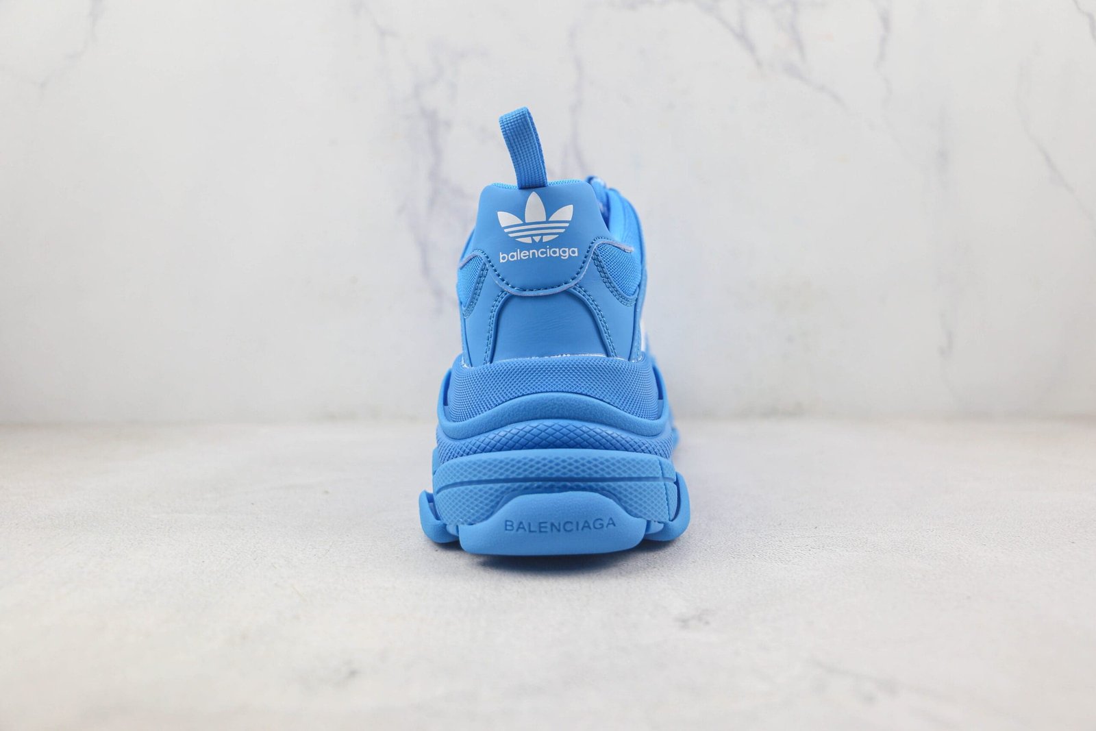 Balenciaga X Adidas Triple S Blue White Balenciaga X Adidas Triple S Blue White