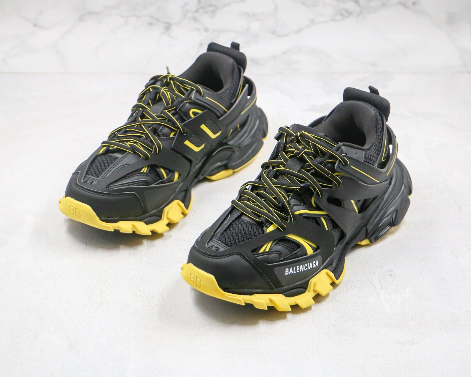 Balenciaga Track Black Yellow Balenciaga Track Black Yellow