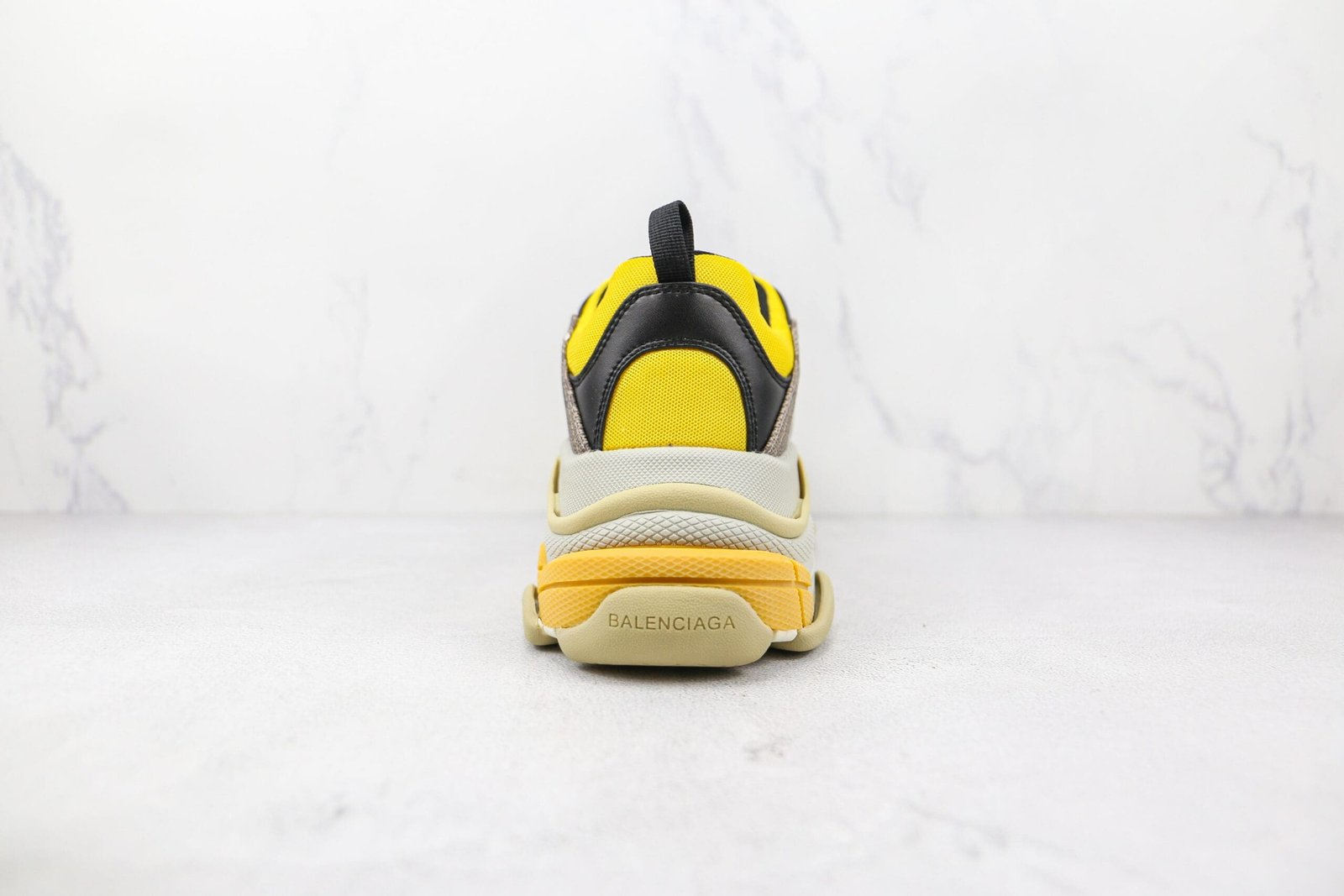 Gucci X Balenciaga The Hacker Project Triple S Beige Green Yellow Gucci X Balenciaga The Hacker Project Triple S Beige Green Yellow