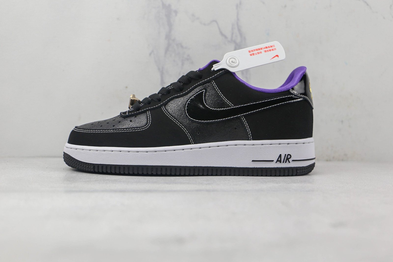Nike Air Force 1 Low LV8 World Champ Black Purple Nike Air Force 1 Low LV8 World Champ Black Purple