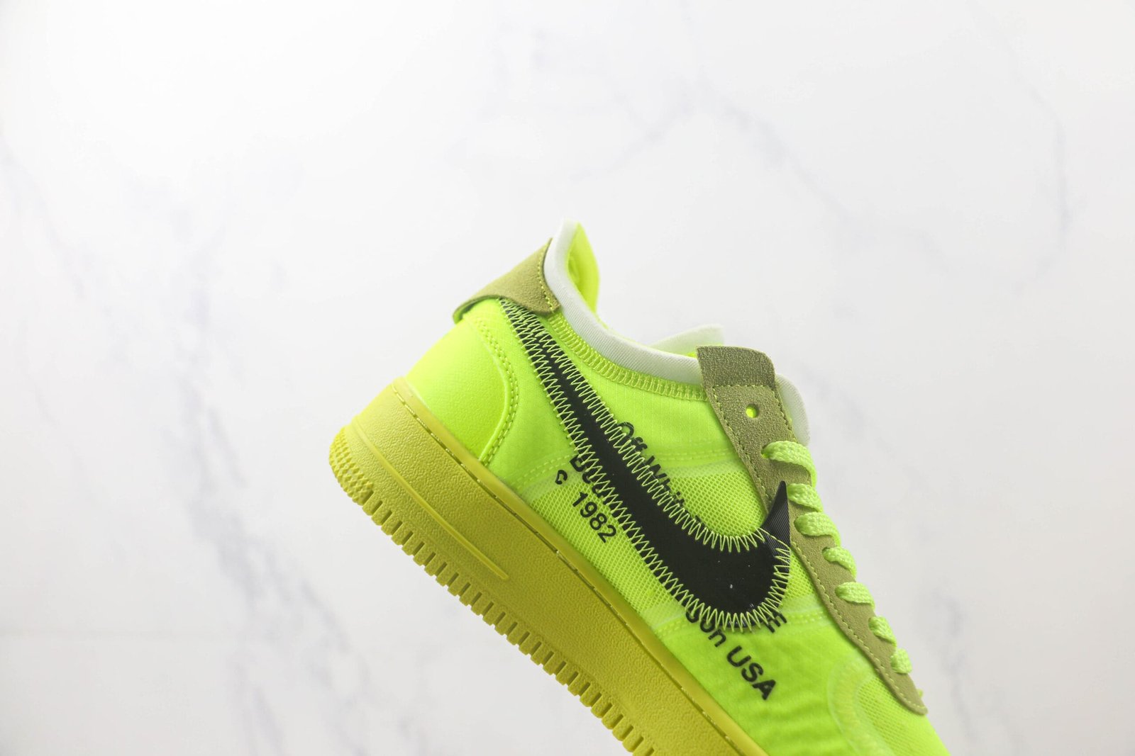 Nike Air force 1 Low Off White Volt Nike Air force 1 Low Off White Volt