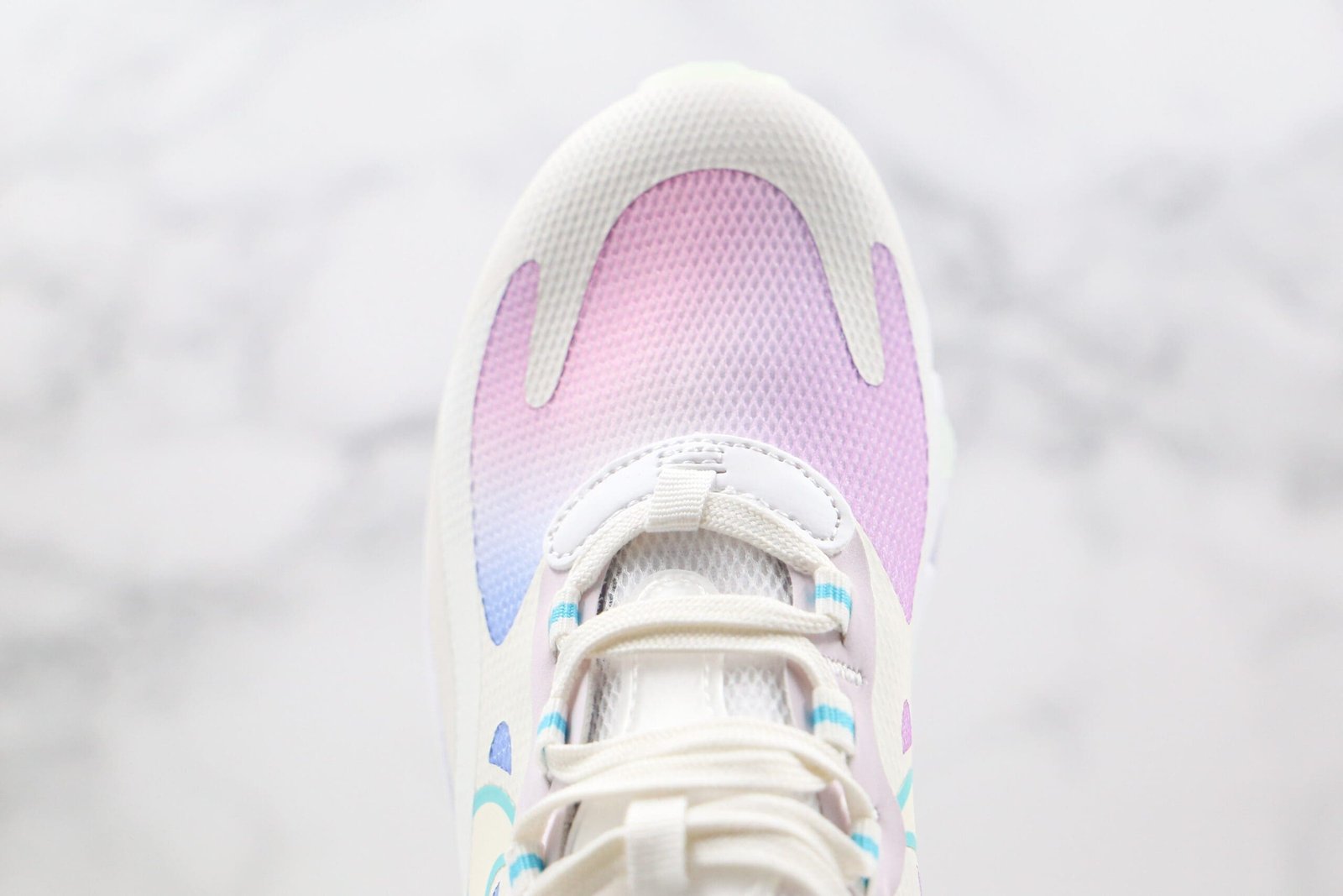 Nike Air Max 270 React Summit White Bleached Aqua Nike Air Max 270 React Summit White Bleached Aqua