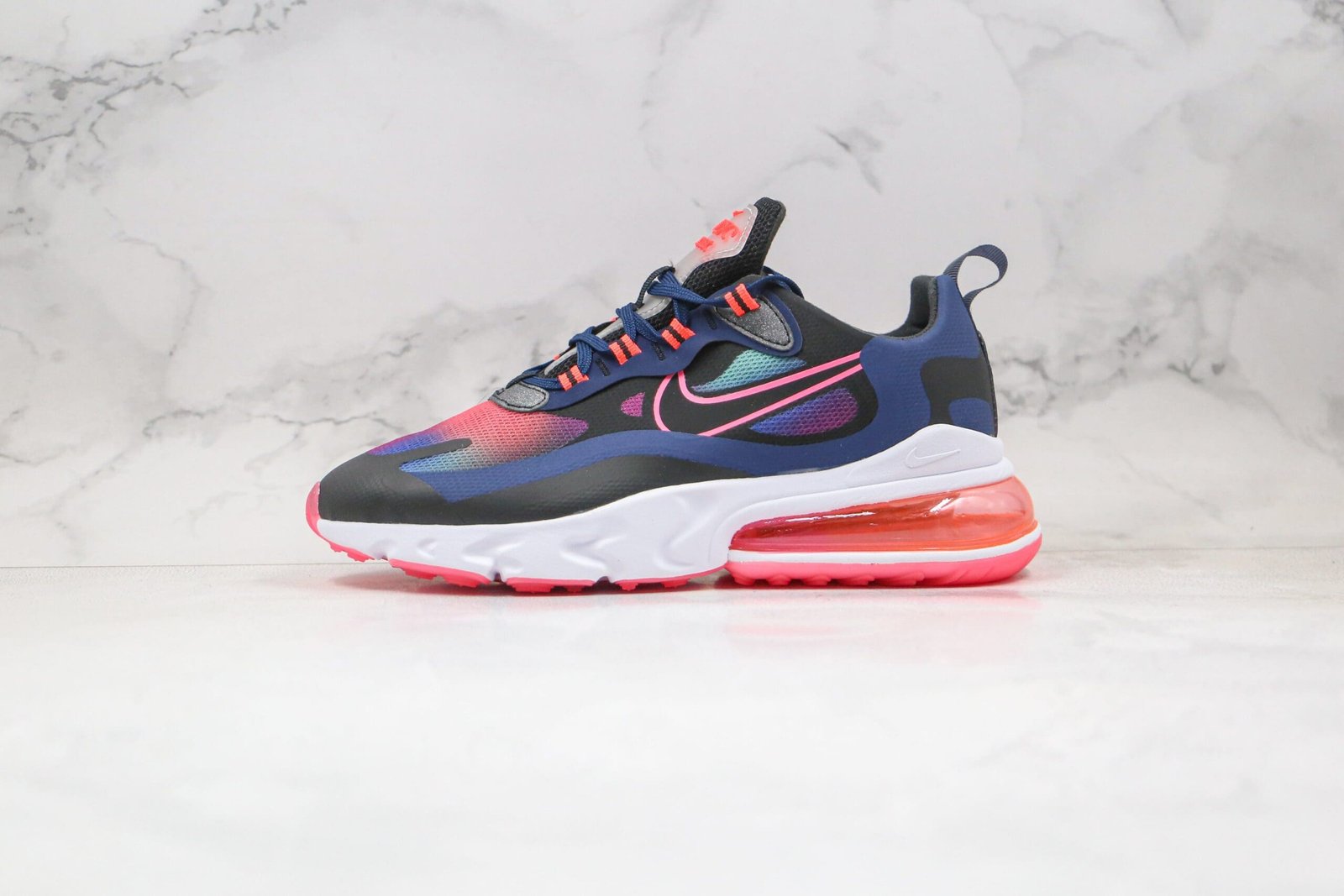 Nike Air Max 270 React Midnight Navy Hyper Pink Nike Air Max 270 React Midnight Navy Hyper Pink
