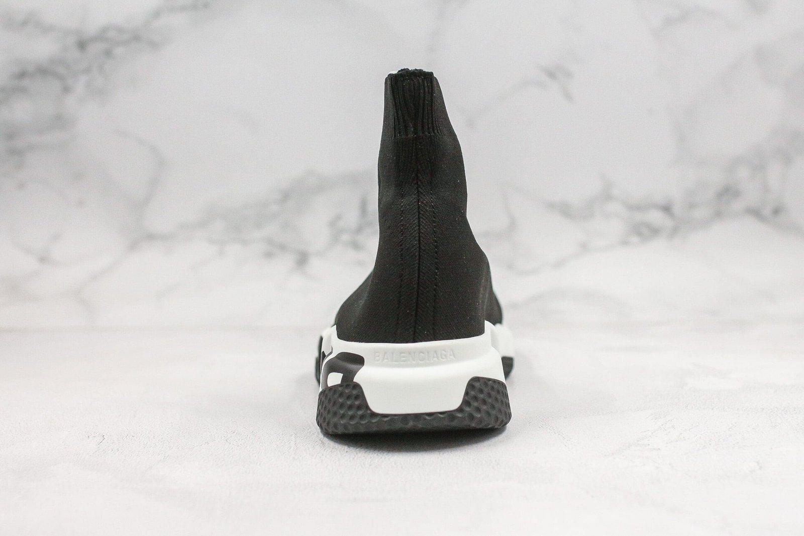 Balenciaga Speed Graffiti Trainer Black White Balenciaga Speed Graffiti Trainer Black White