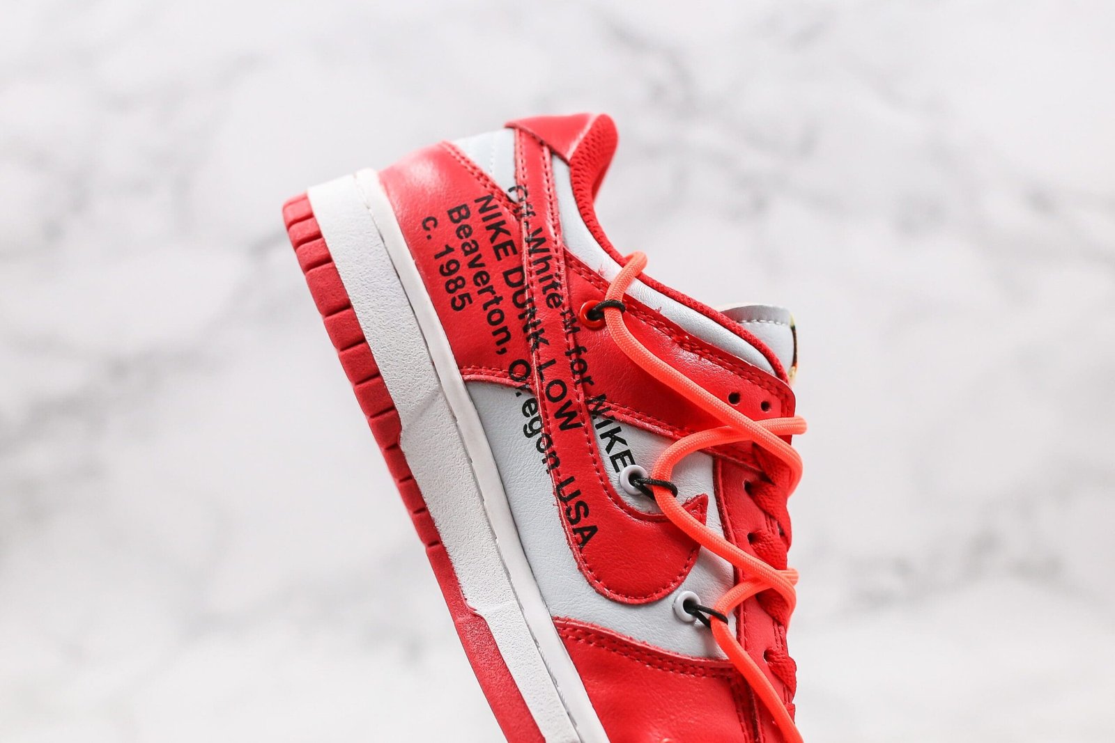 Nike Dunk Low Off White University Red Nike Dunk Low Off White University Red