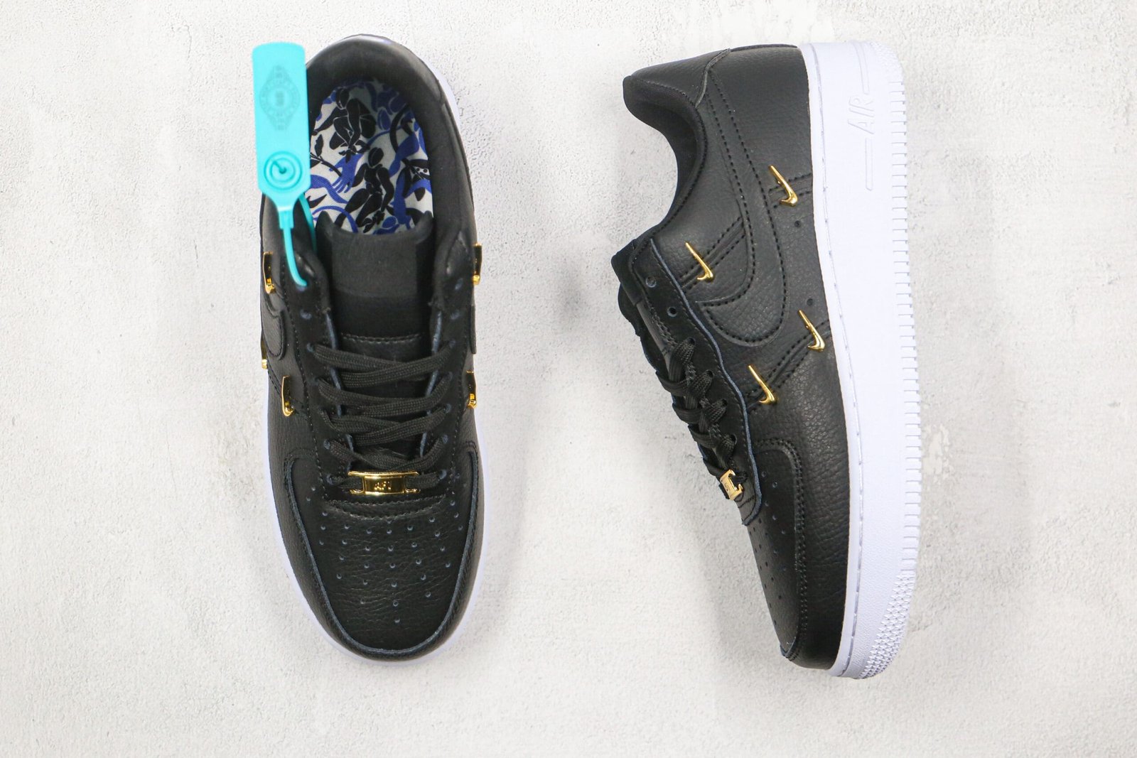 Nike Air Force 1 Sisterhood Black Metallic Gold Nike Air Force 1 Sisterhood Black Metallic Gold - Imagem 8