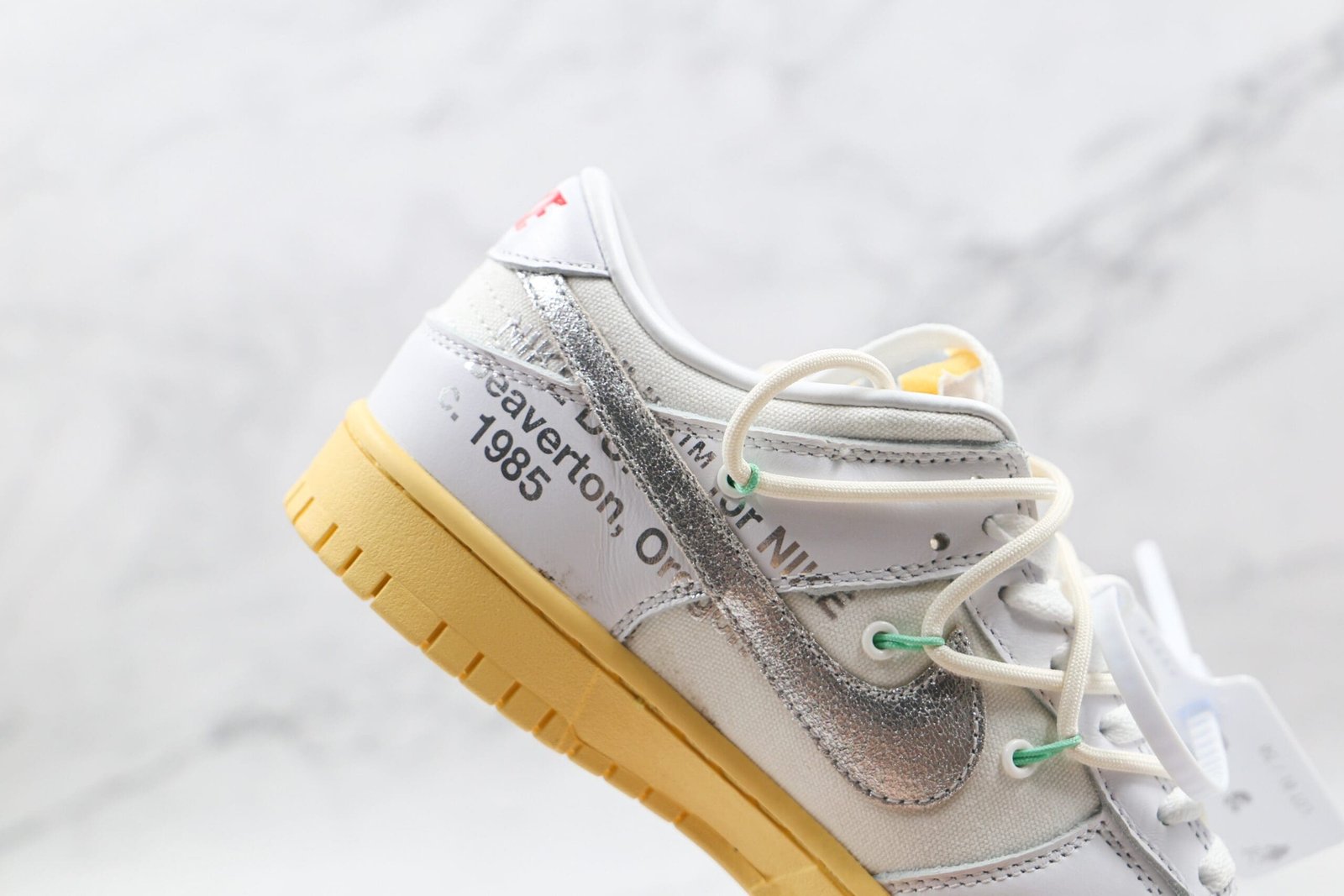 Nike Dunk Low Off White Lot 1 of 50 Nike Dunk Low Off White Lot 1 of 50