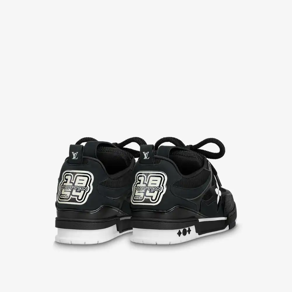 Louis Vuitton LV Skate Sneaker Black White Louis Vuitton LV Skate Sneaker Black White