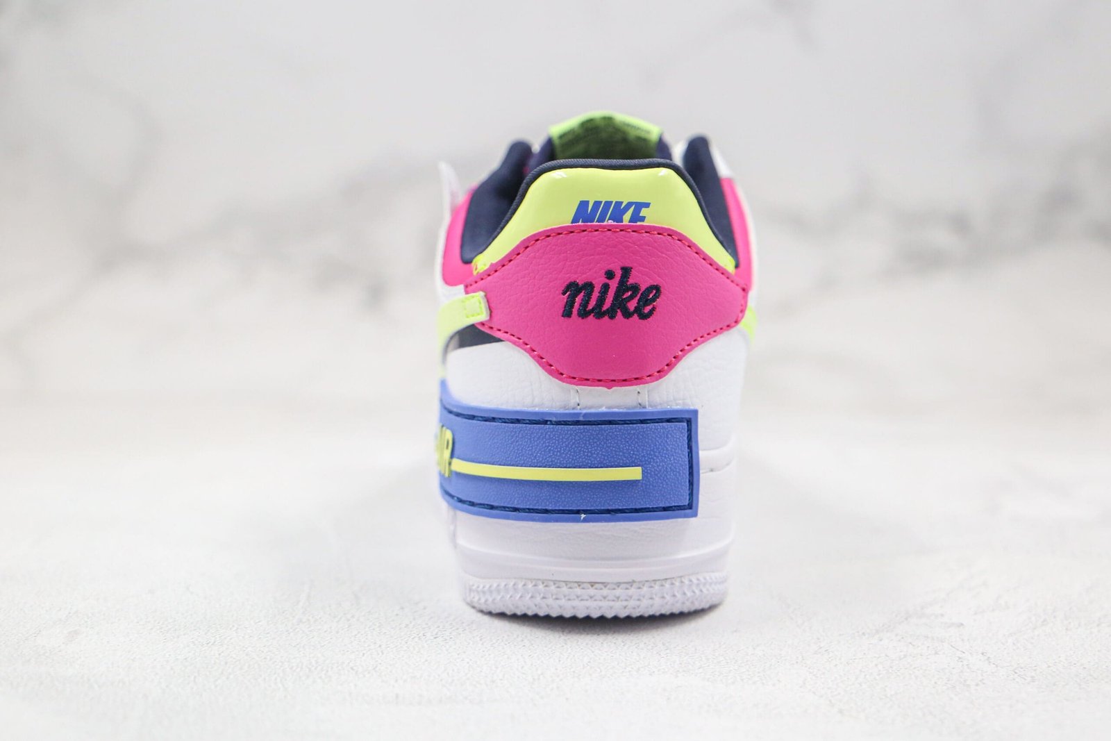 Nike Air Force 1 Shadow White Sapphire Barely Volt Nike Air Force 1 Shadow White Sapphire Barely Volt