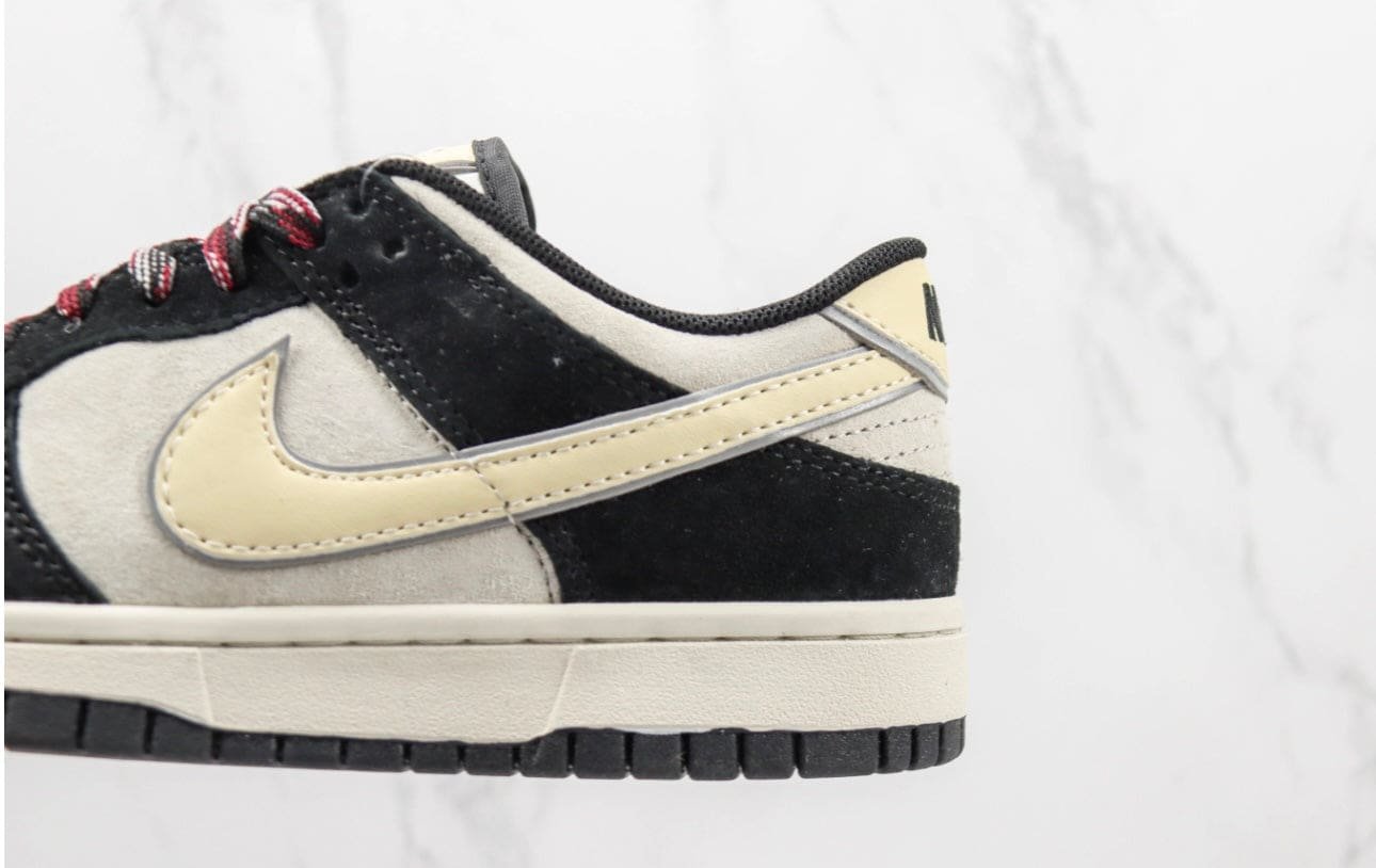 Nike Dunk Low LX Black Suede Team Gold Nike Dunk Low LX Black Suede Team Gold