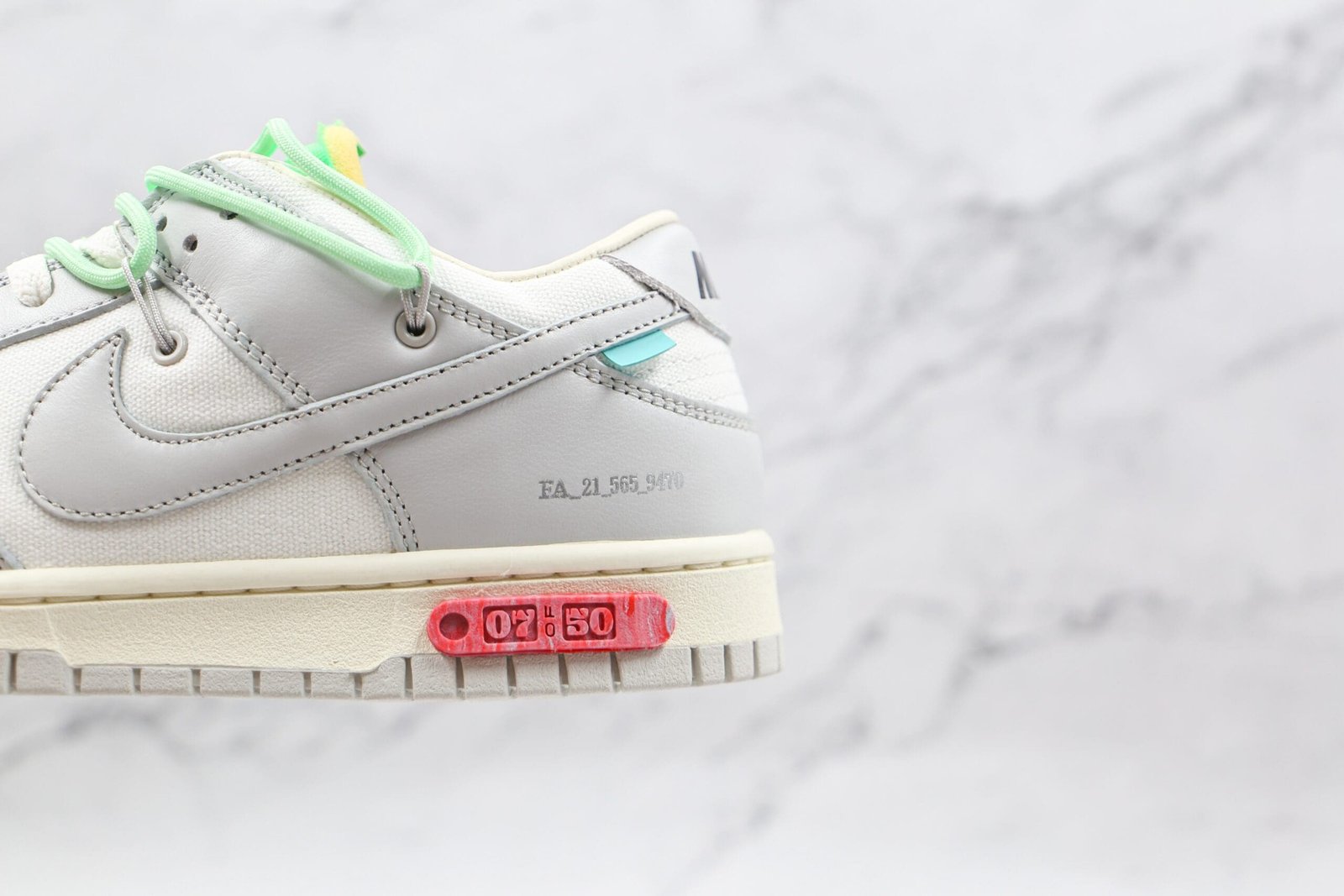 Nike Dunk Low Off White Lot 07 of 50 Nike Dunk Low Off White Lot 07 of 50