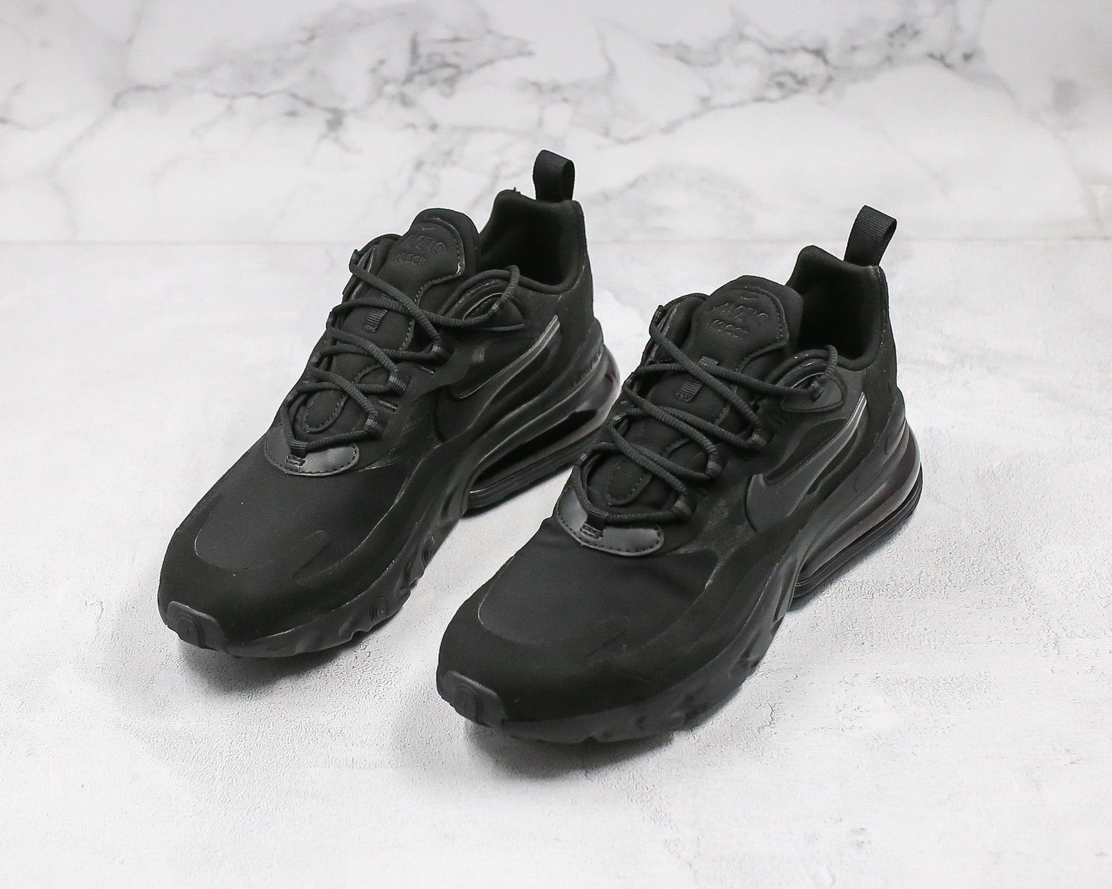 Nike Air Max 270 React Triple Black Nike Air Max 270 React Triple Black