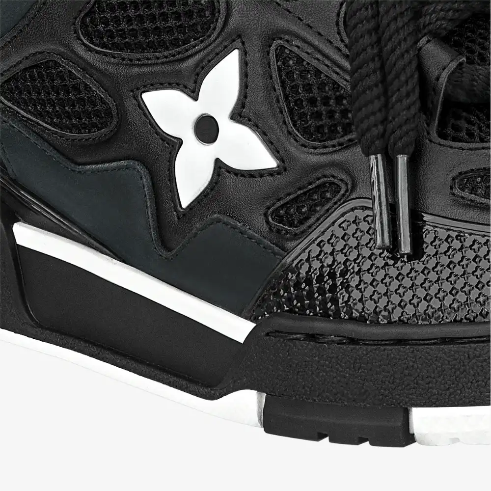 Louis Vuitton LV Skate Sneaker Black White Louis Vuitton LV Skate Sneaker Black White