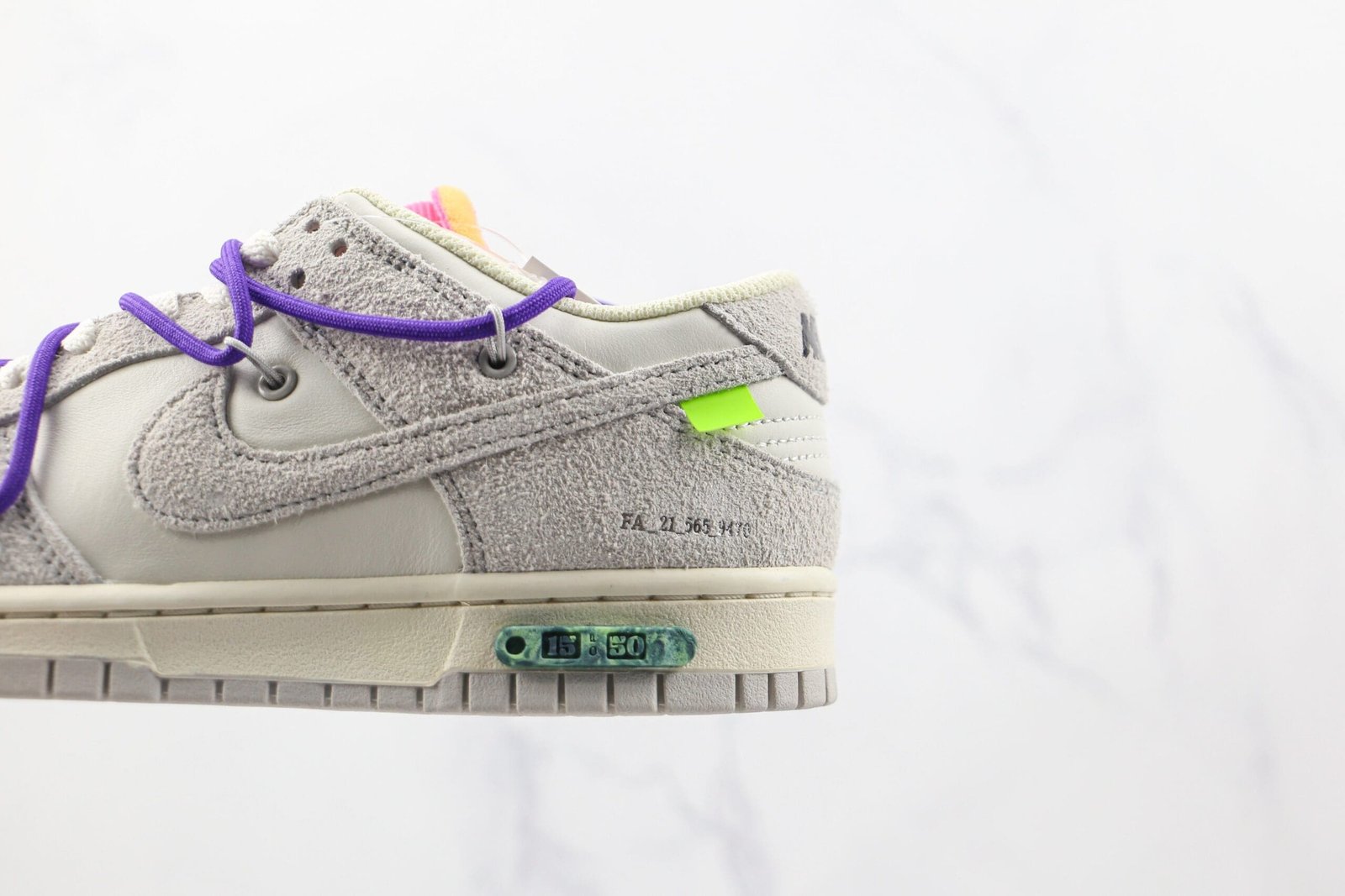 Nike Dunk Low Off White Lot 15 of 50 Nike Dunk Low Off White Lot 15 of 50
