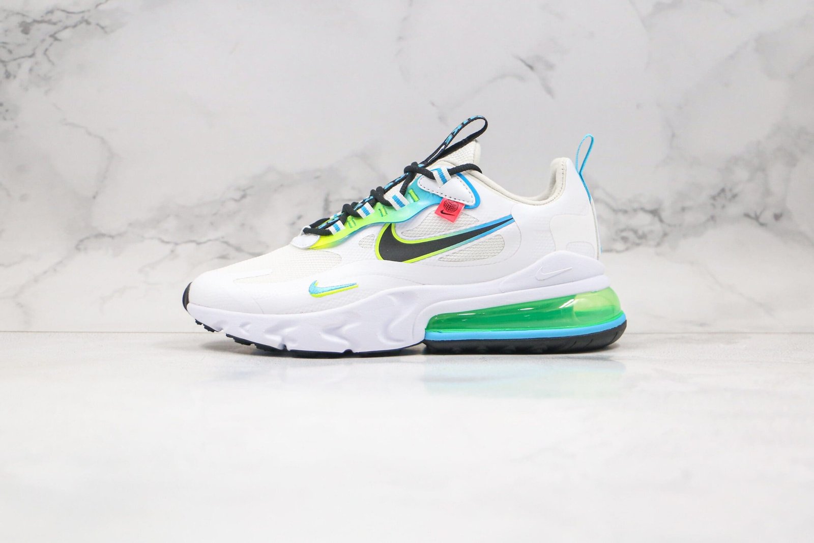 Nike Air Max 270 React Worldwide Pack White Nike Air Max 270 React Worldwide Pack White