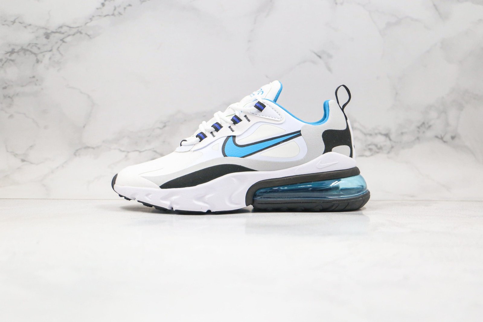 Nike Air Max 270 React White Sky Blue Nike Air Max 270 React White Sky Blue