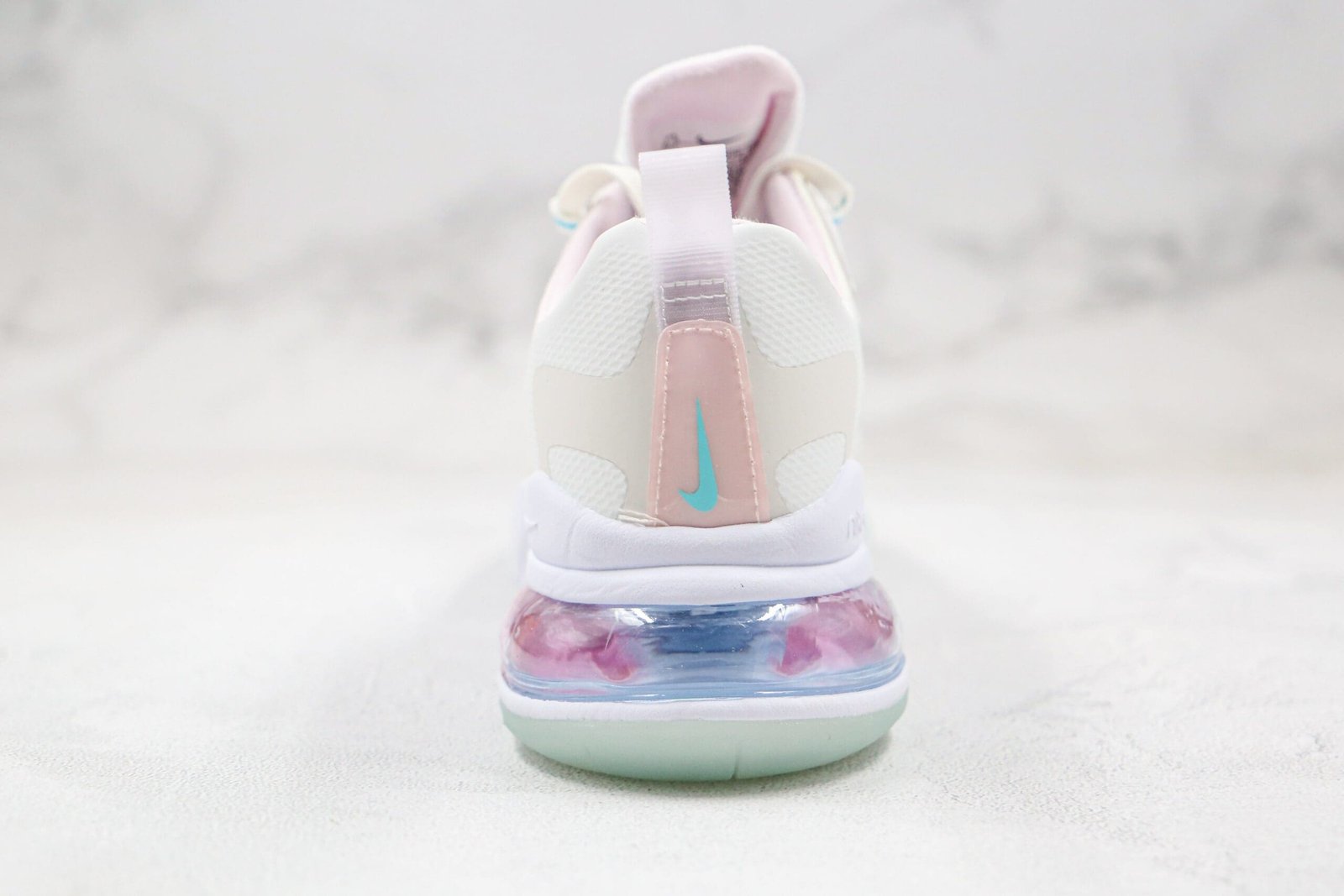 Nike Air Max 270 React Summit White Bleached Aqua Nike Air Max 270 React Summit White Bleached Aqua