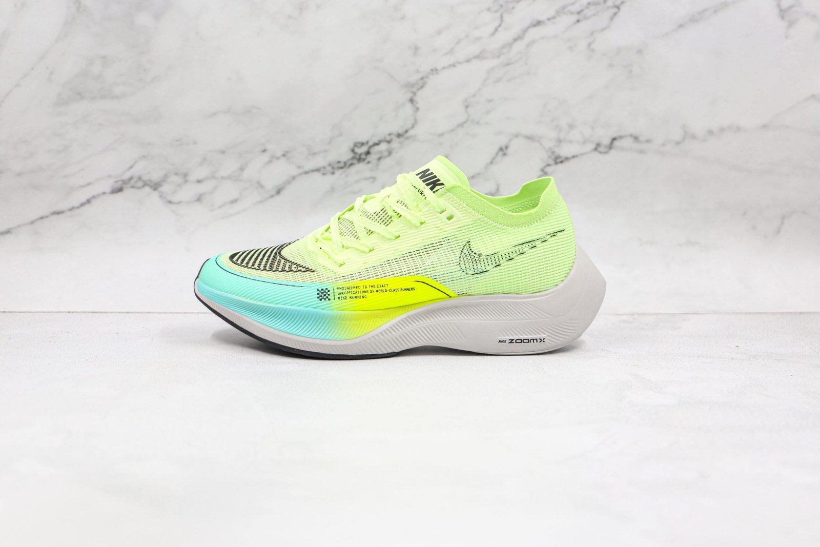 Nike ZoomX Vaporfly Next% 2 Barely Volt Turquoise Nike ZoomX Vaporfly Next% 2 Barely Volt Turquoise - Imagem 2