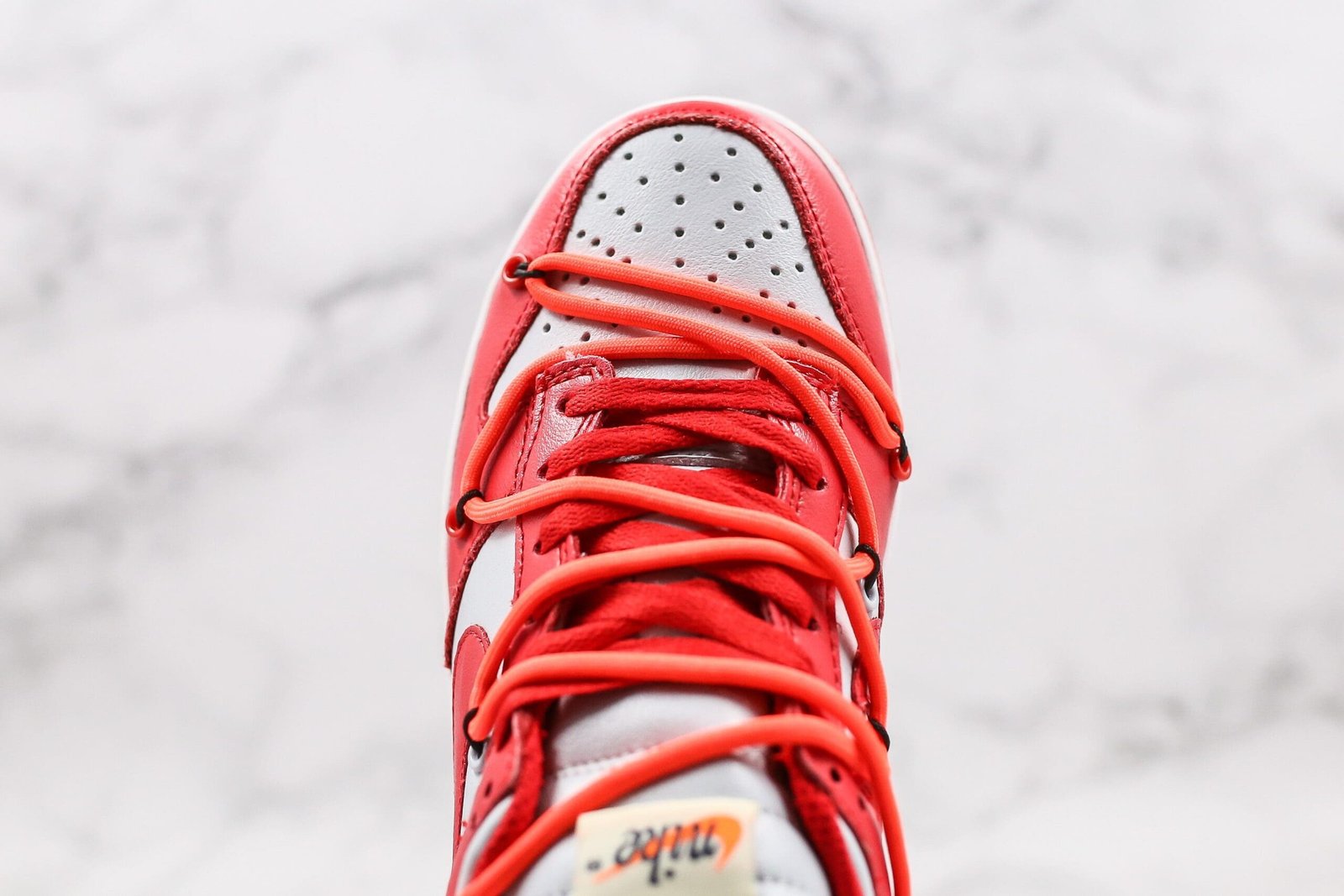 Nike Dunk Low Off White University Red Nike Dunk Low Off White University Red