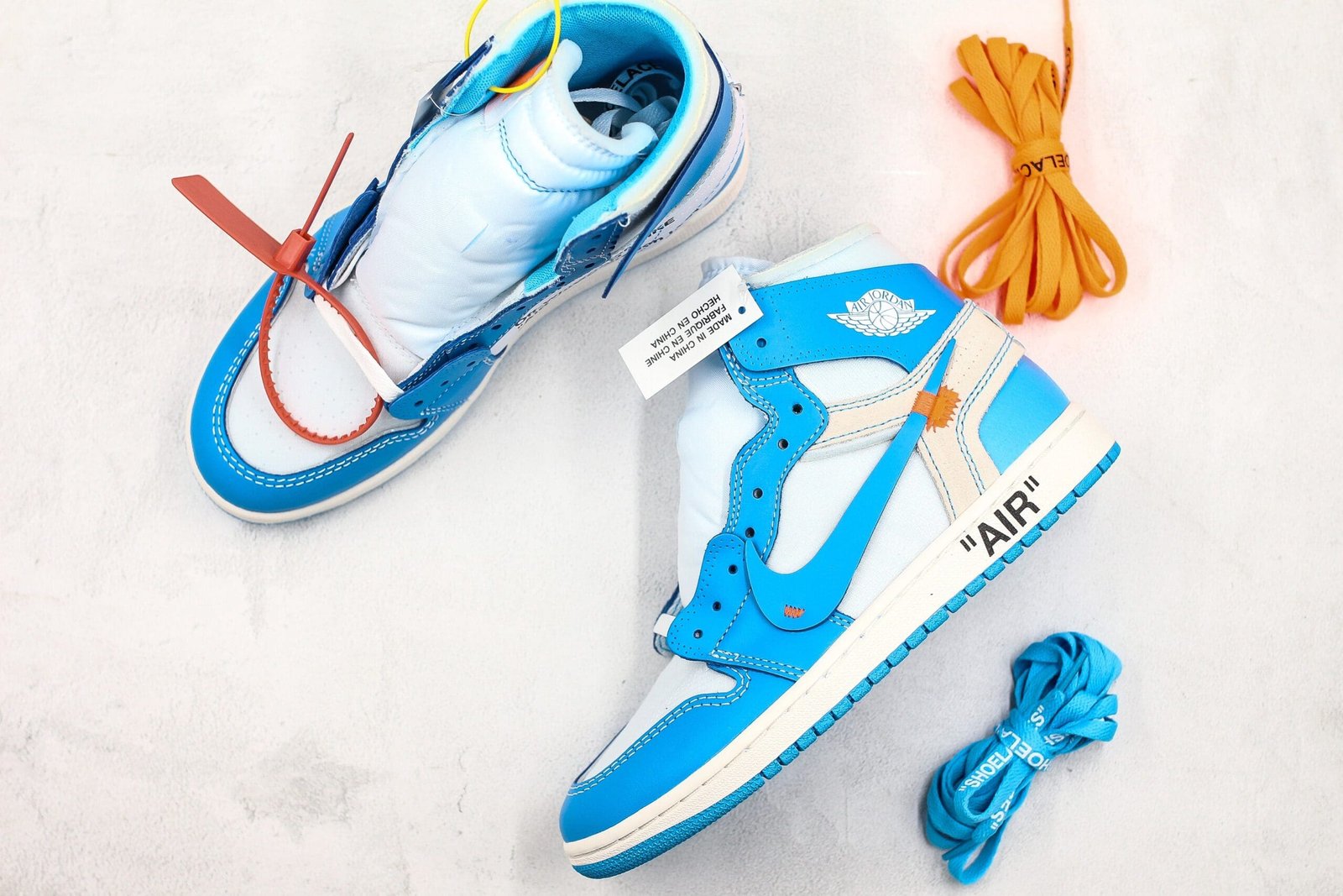 Jordan 1 Retro High Off-White University Blue Jordan 1 Retro High Off-White University Blue