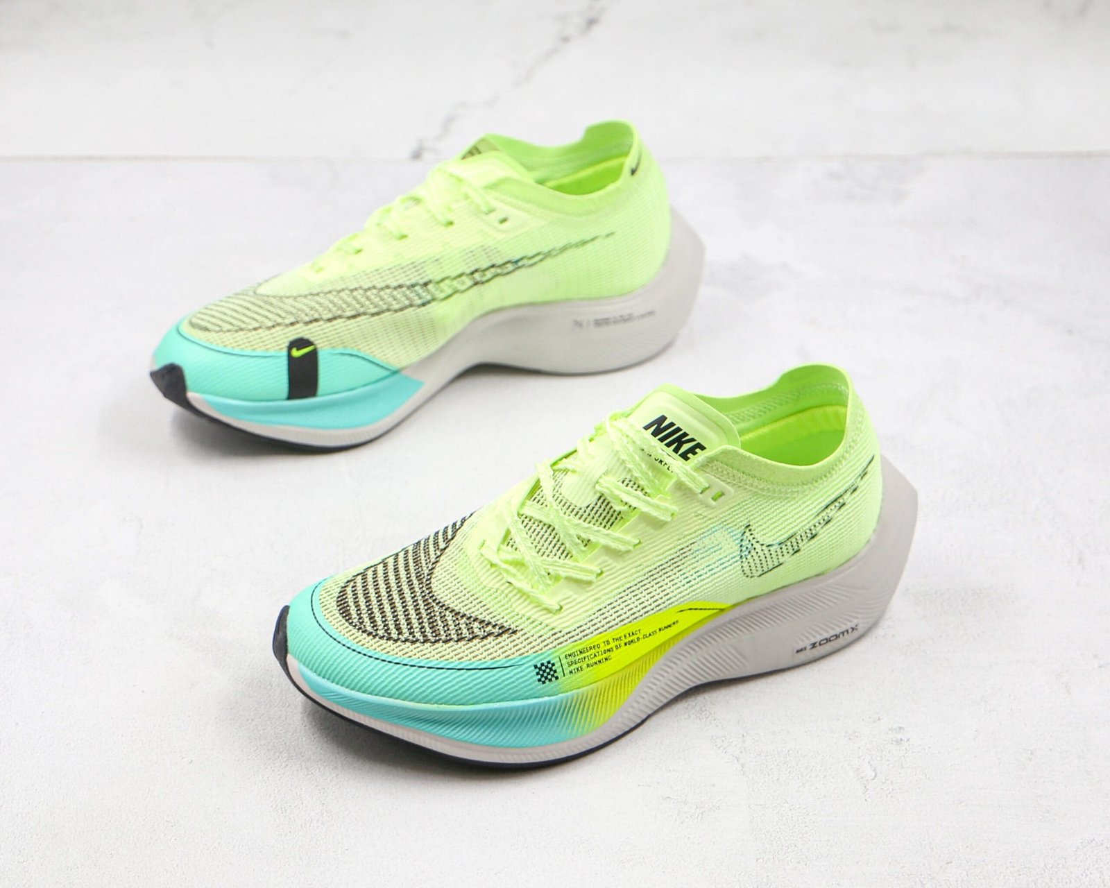 Nike ZoomX Vaporfly Next% 2 Barely Volt Turquoise Nike ZoomX Vaporfly Next% 2 Barely Volt Turquoise