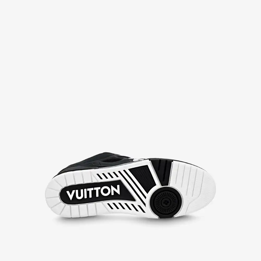 Louis Vuitton LV Skate Sneaker Black White Louis Vuitton LV Skate Sneaker Black White