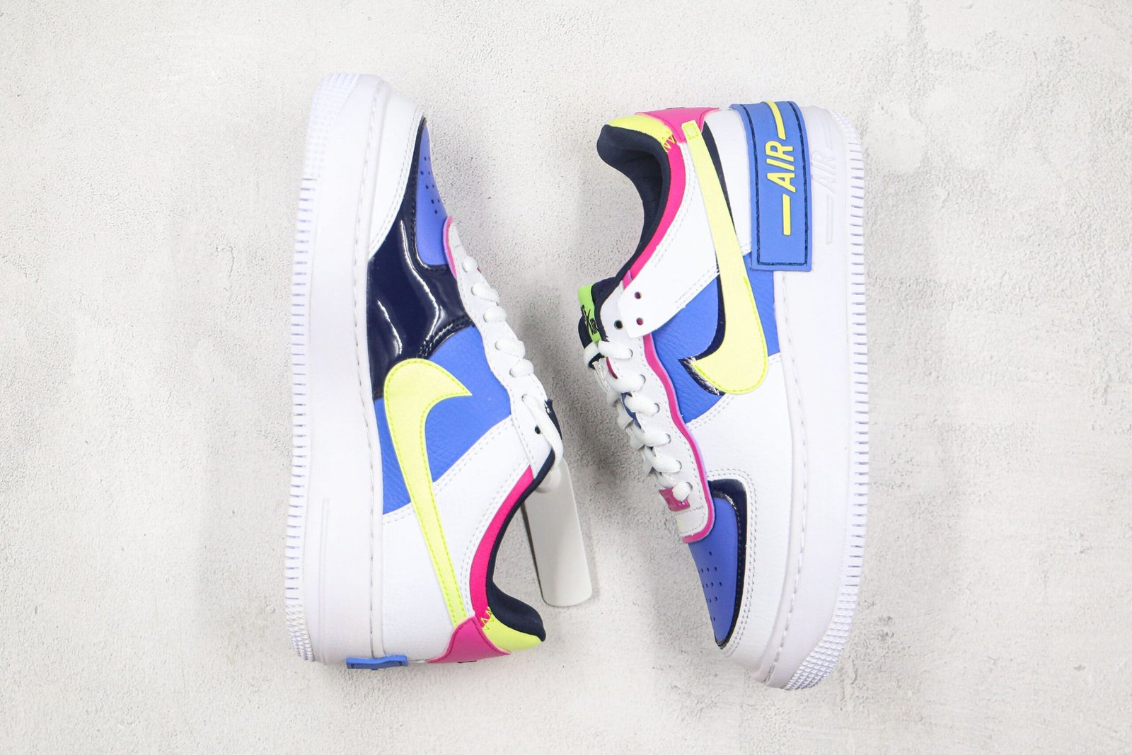 Nike Air Force 1 Shadow White Sapphire Barely Volt Nike Air Force 1 Shadow White Sapphire Barely Volt