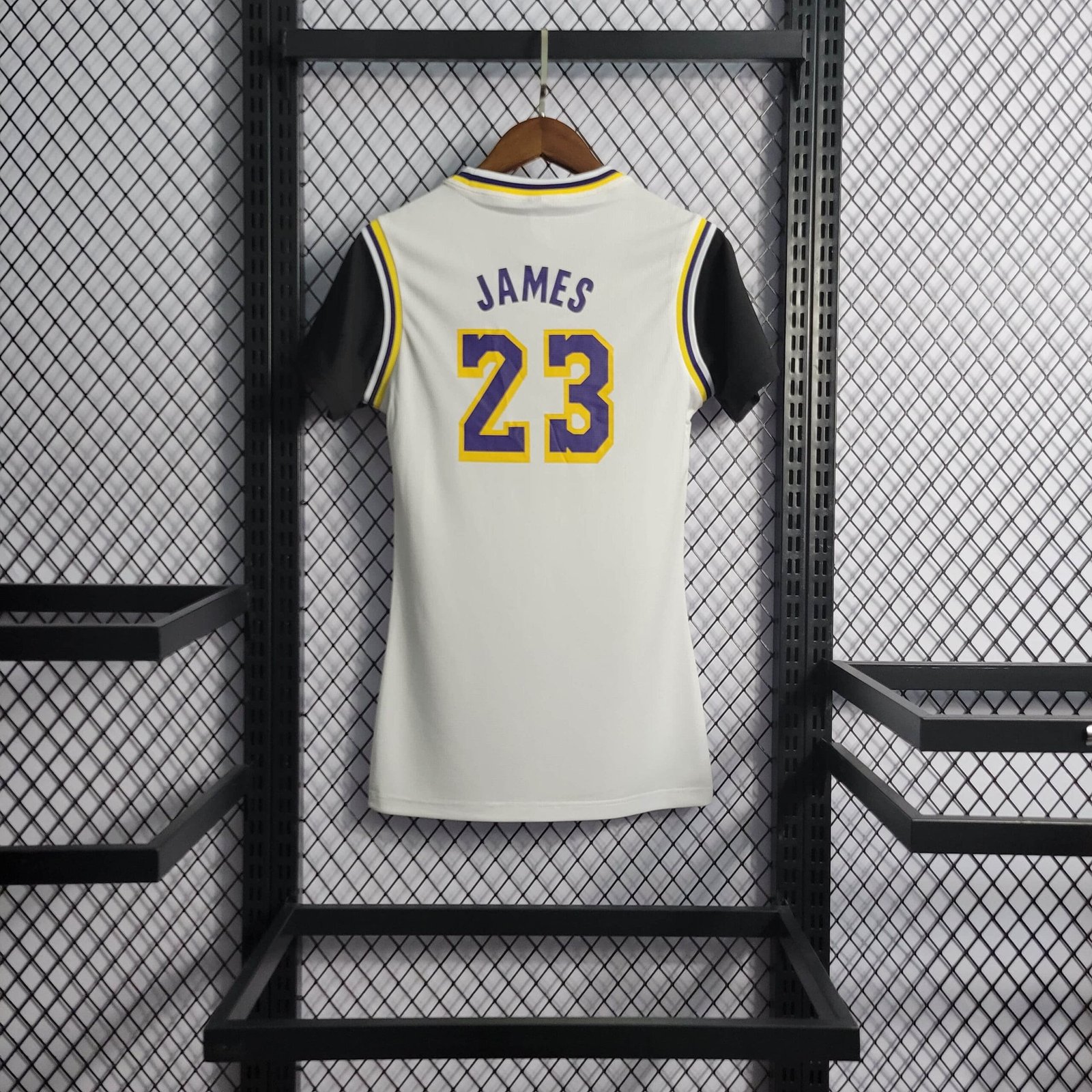 Camisa LA Lakers III Feminina Camisa LA Lakers III Feminina