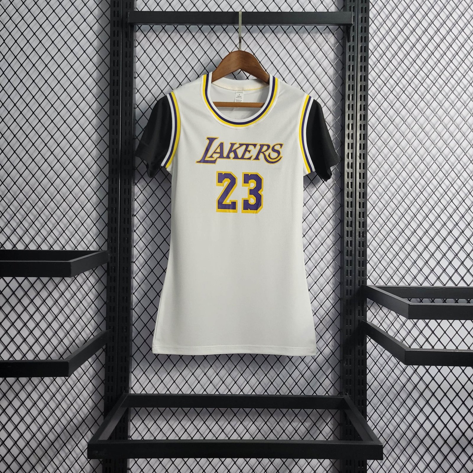 Camisa LA Lakers III Feminina Camisa LA Lakers III Feminina