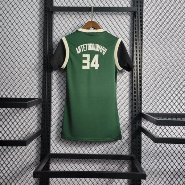 Camisa Milwaukee Bucks Feminina