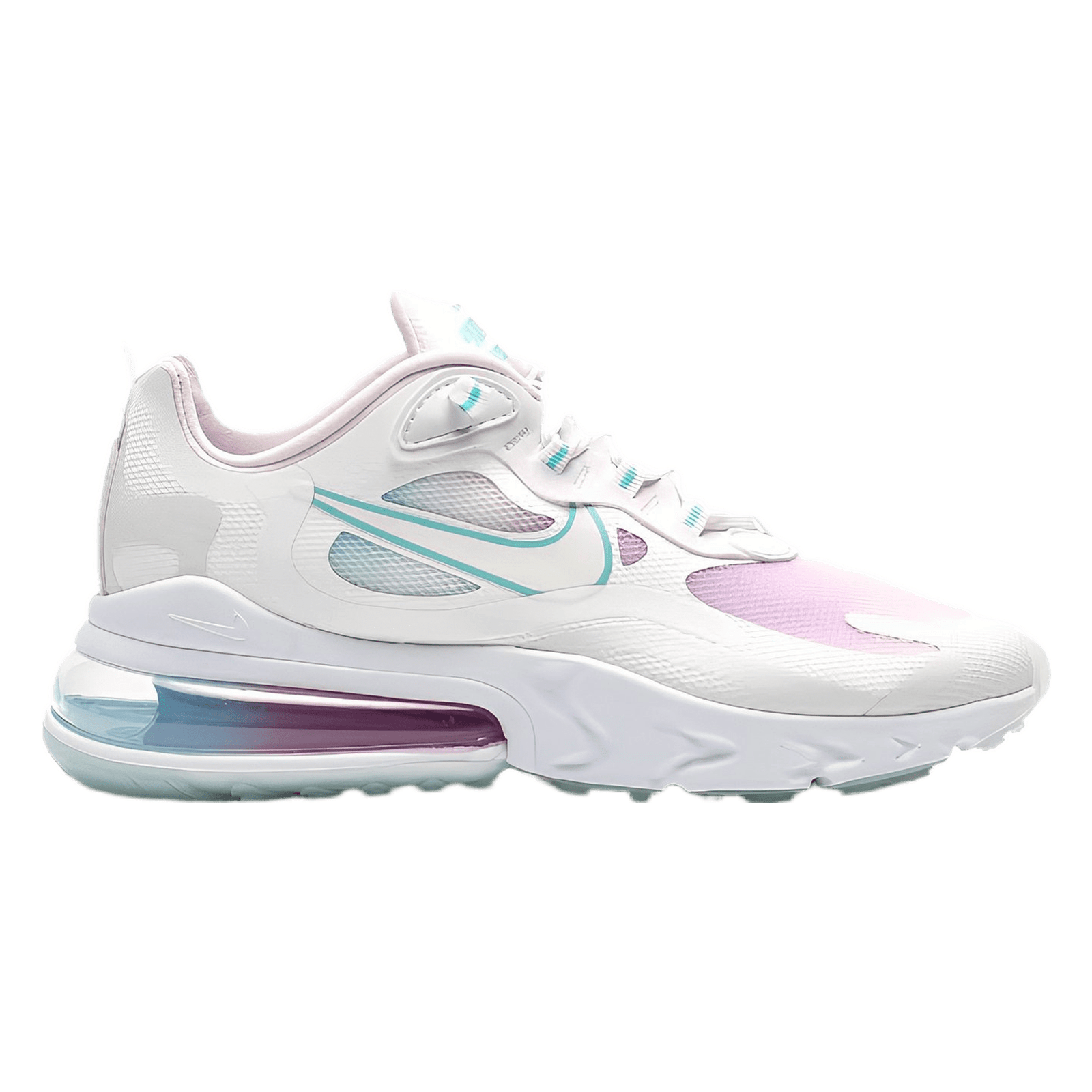 Nike Air Max 270 React Summit White Bleached Aqua Nike Air Max 270 React Summit White Bleached Aqua