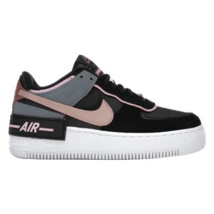 Nike Air Force 1 Shadow Black Light Arctic Pink Claystone Red