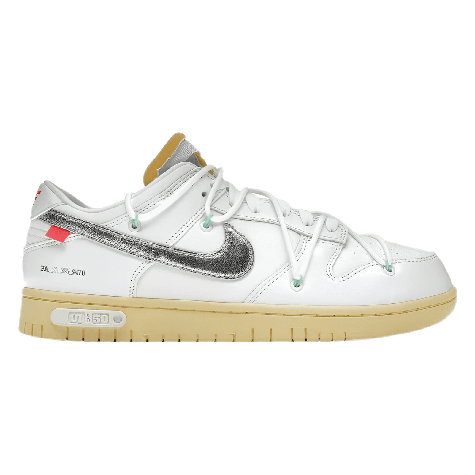 Nike Dunk Low Off White Lot 1 of 50 Nike Dunk Low Off White Lot 1 of 50