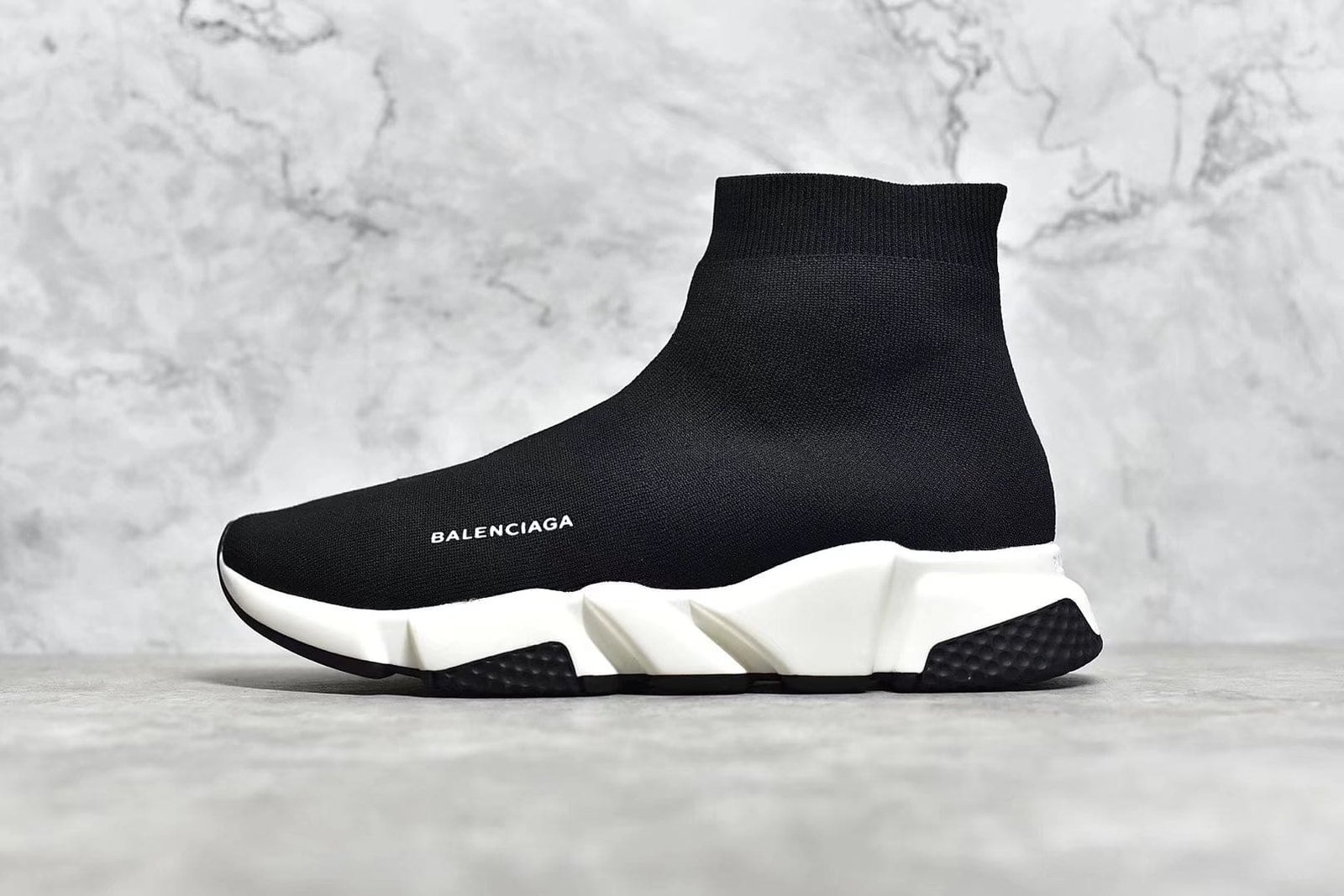 Balenciaga Speed Recycled Black White Balenciaga Speed Recycled Black White