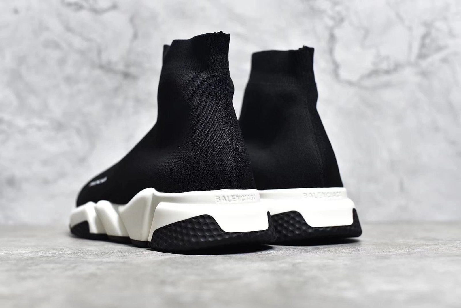 Balenciaga Speed Recycled Black White Balenciaga Speed Recycled Black White