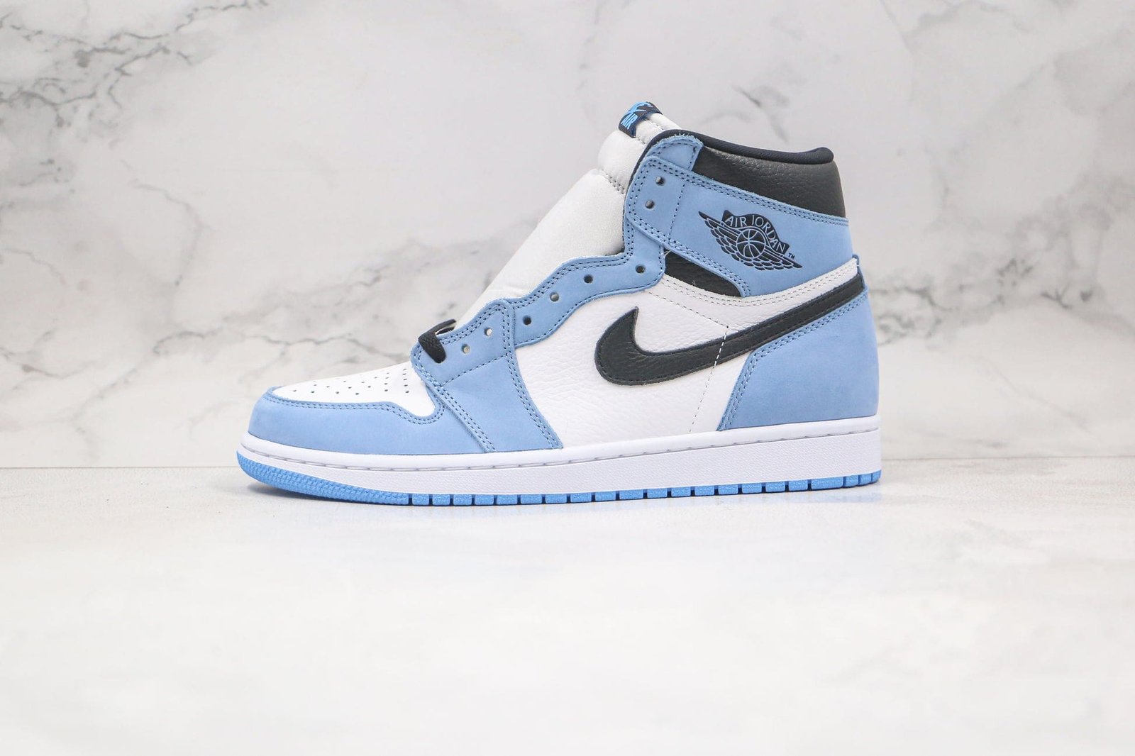 Jordan 1 Retro High White University Blue Black Jordan 1 Retro High White University Blue Black