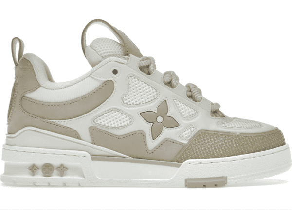Louis Vuitton LV Skate Sneaker Beige White