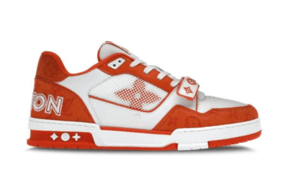 Louis Vuitton Trainer Monogram Denim Orange