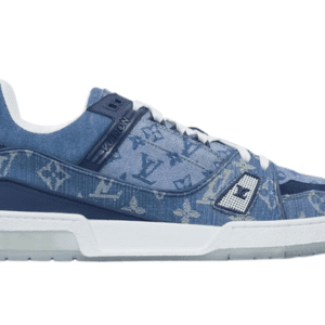 Louis Vuitton Trainer Sneaker Denim Monogram
