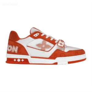 Louis Vuitton Trainer Monogram Denim Orange