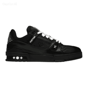 Louis Vuitton Trainer Black Embossed Monogram