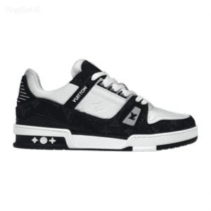 Louis Vuitton Trainer White Black