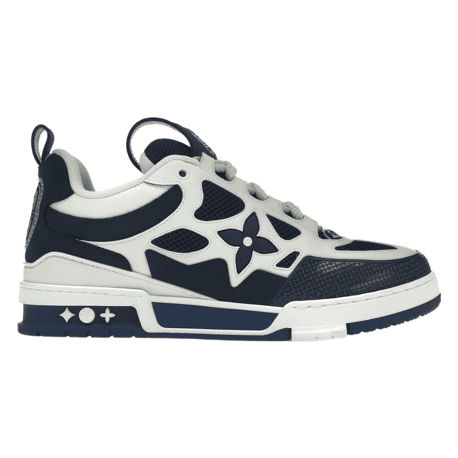 Louis Vuitton LV Skate Sneaker Marine White Louis Vuitton LV Skate Sneaker Marine White