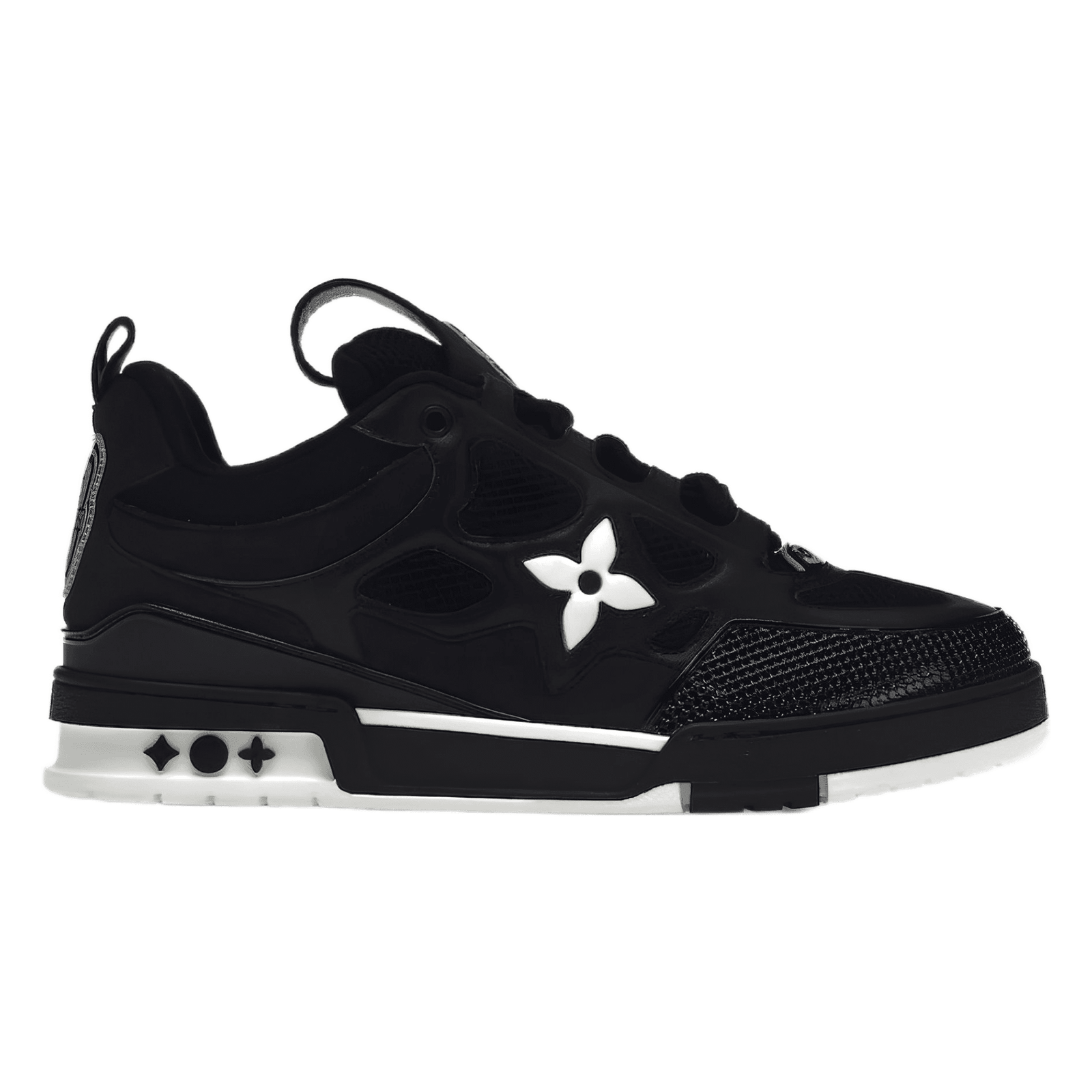 Louis Vuitton LV Skate Sneaker Black White Louis Vuitton LV Skate Sneaker Black White