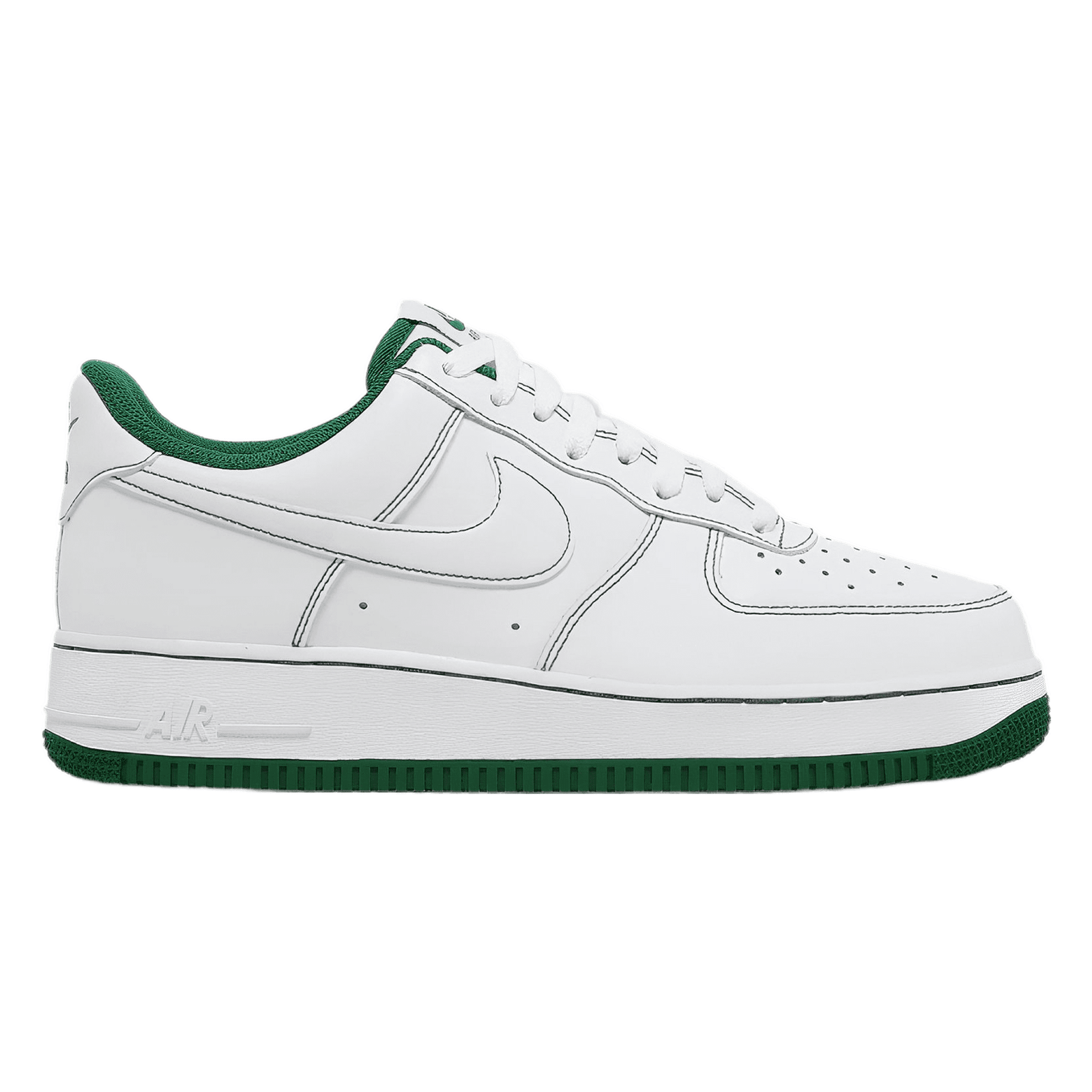 Nike Air Force 1 '07 Contrast Stitch - White Pine Green Nike Air Force 1 '07 Contrast Stitch - White Pine Green