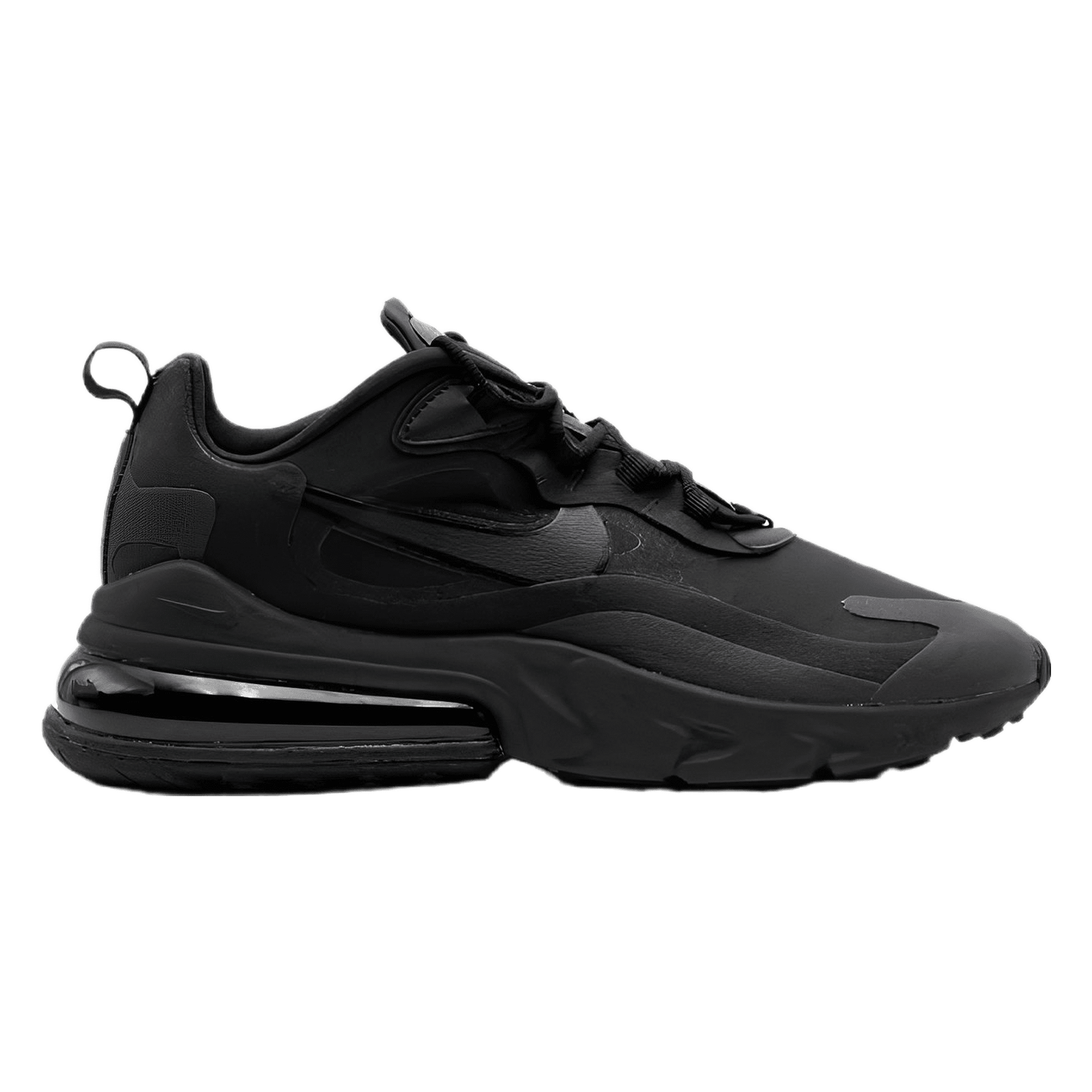 Nike Air Max 270 React Triple Black Nike Air Max 270 React Triple Black