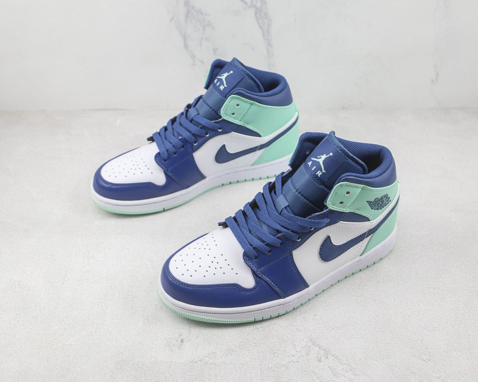 Jordan 1 Mid Mystic Navy Mint Foam Jordan 1 Mid Mystic Navy Mint Foam