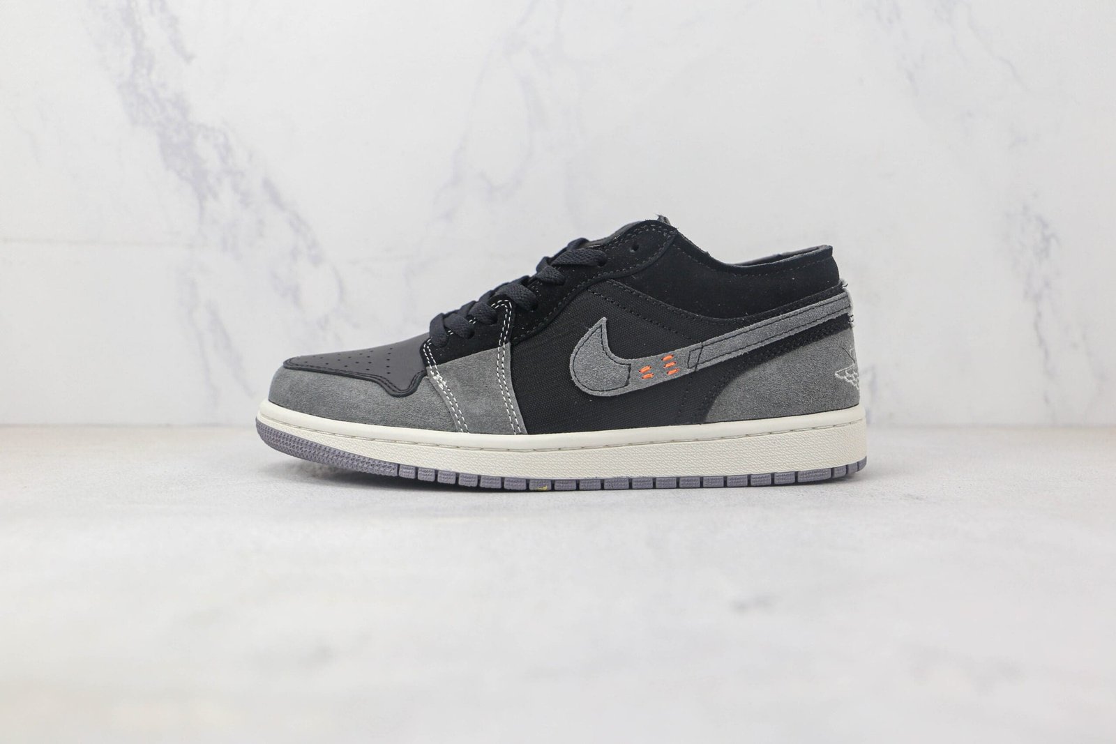 Jordan 1 Low Craft Inside Out Black Jordan 1 Low Craft Inside Out Black